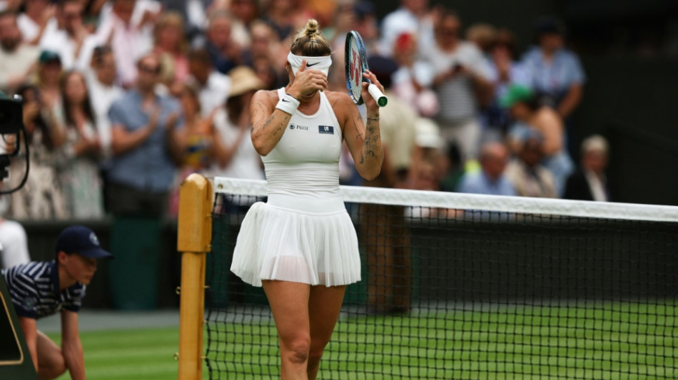 Wimbledon: Vondrousova erste Finalistin