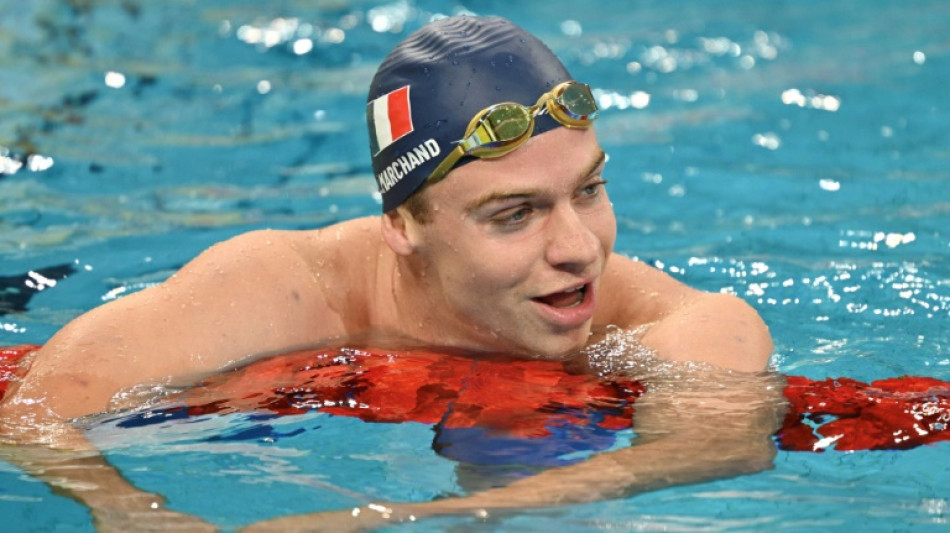 Natation: Marchand s'impose sur 400 m 4 nages à Shanghai