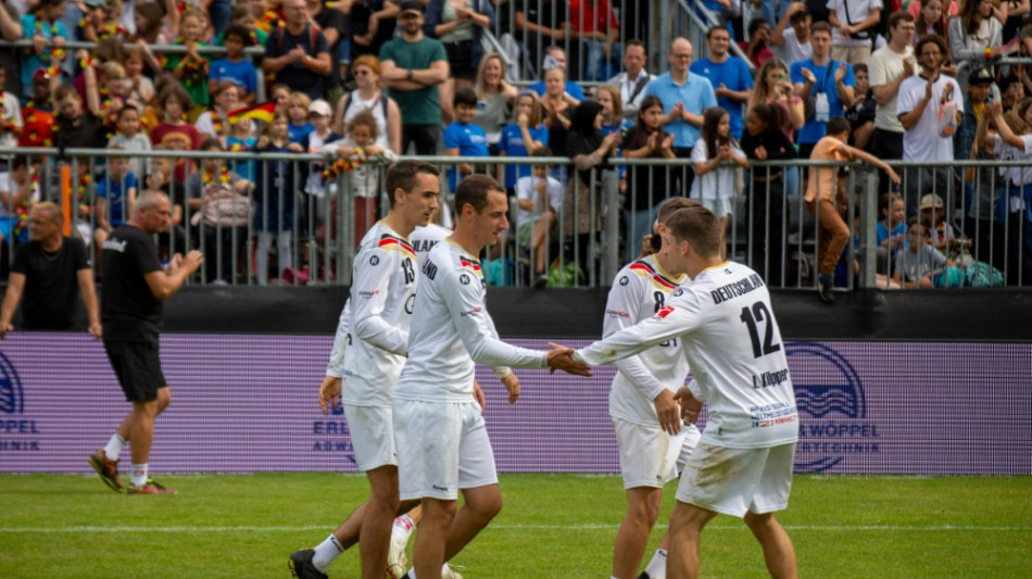 Faustballer bei Heim-WM auf Finalkurs