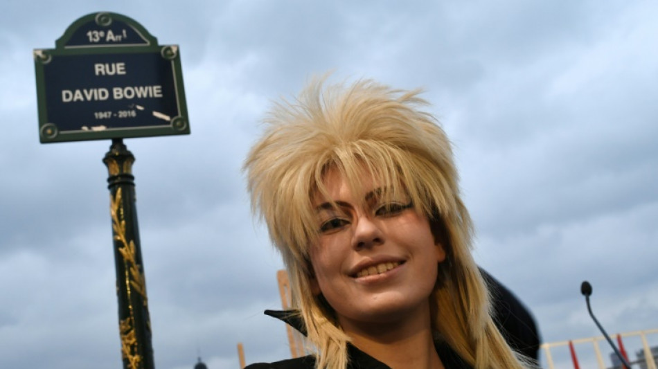 Paris names street after David Bowie