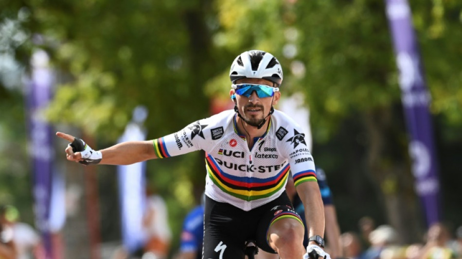 Mondiaux de cyclisme: la France et Alaphilippe pour un triplé face l'armada belge