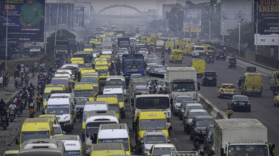 Kinshasa, a megacity of traffic jams, potholes, transit chaos 