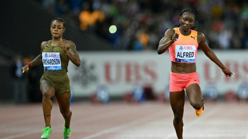 Athlétisme: Richardson s'offre Alfred à Zurich, la pluie sape les espoirs de records