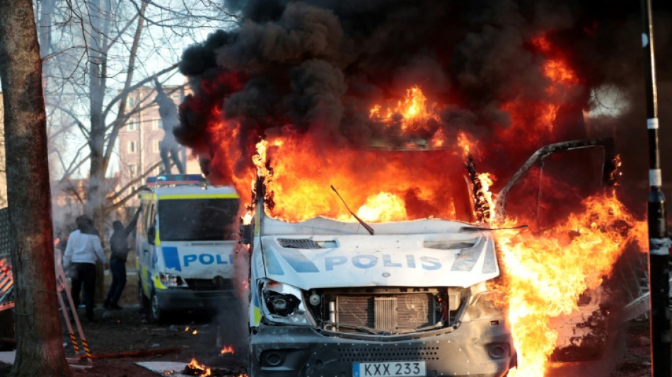 En Suède, 9 policiers blessés dans une nouvelle manifestation contre l'extrême droite