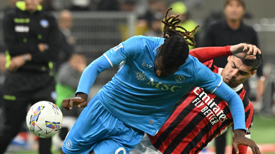 Calcio:che passione per Milan-Napoli, 1,9 mln spettatori su Dazn