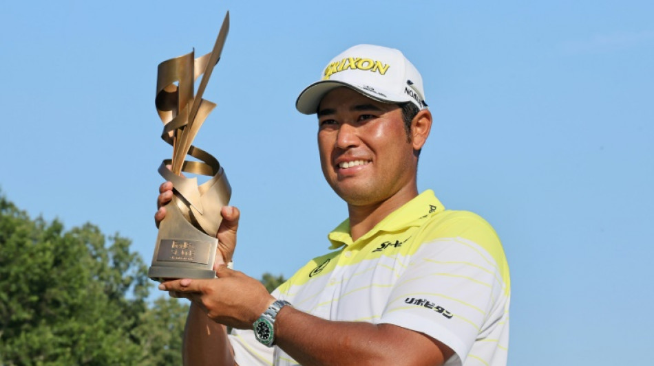 Matsuyama survives wobble to clinch St. Jude Championship