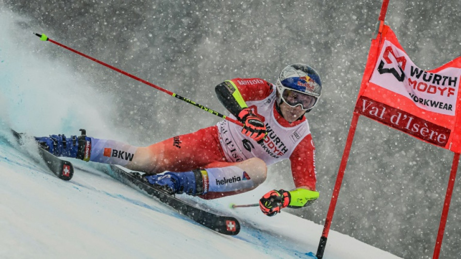 Odermatt wins giant slalom in Val d'Isere 