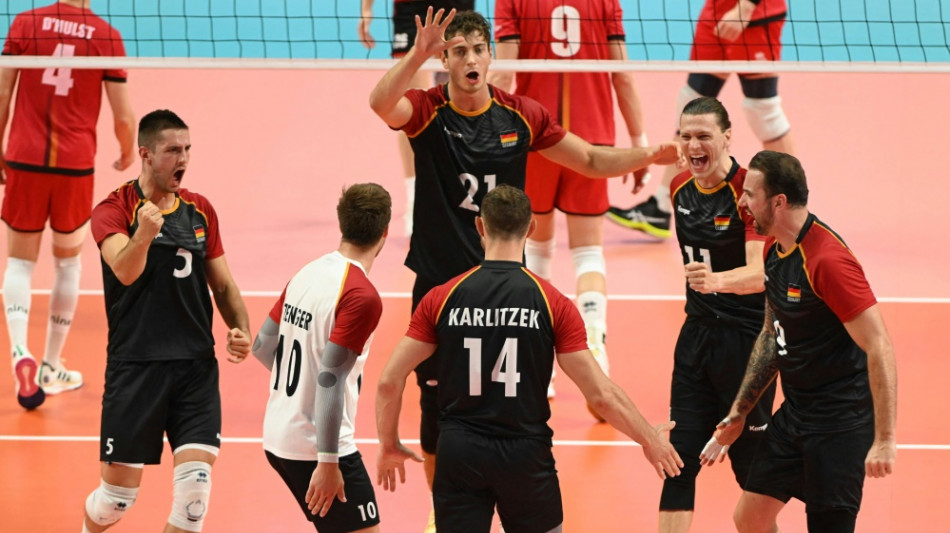 Dritter Sieg: Volleyballer mit großem Kampf gegen Belgien