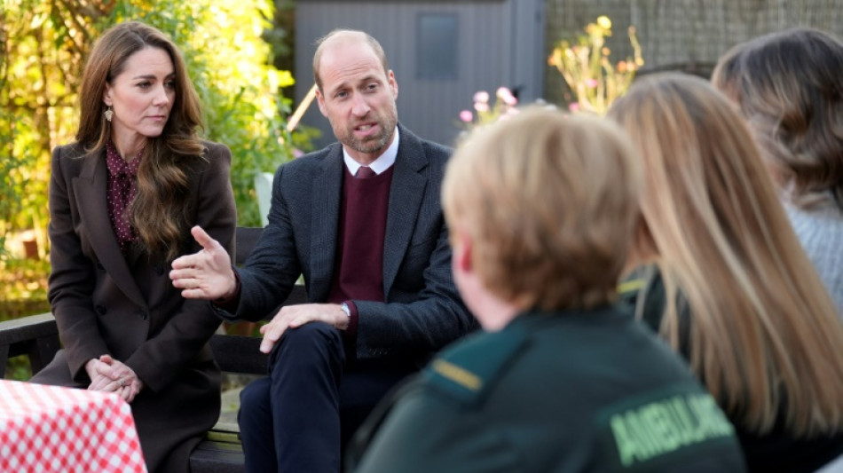 UK's William and Kate in first joint public engagement since cancer treatment