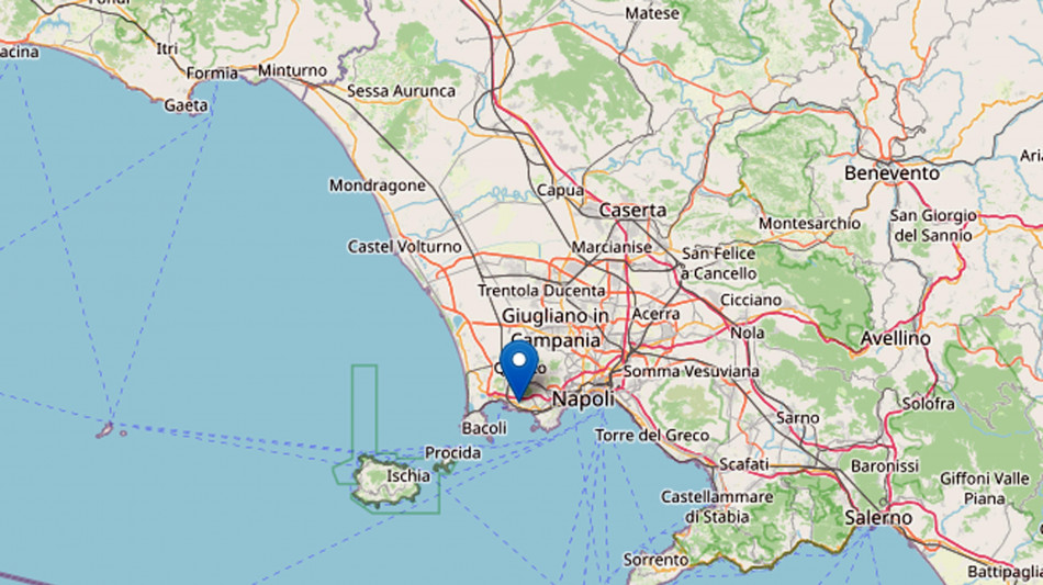 Altre due scosse di terremoto di magnitudo 3 ai Campi Flegrei