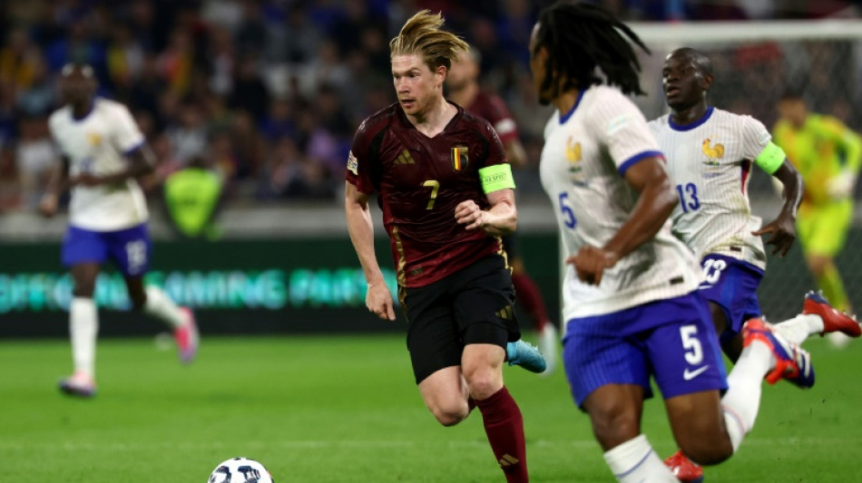 De Bruyne out of Belgium Nations League squad