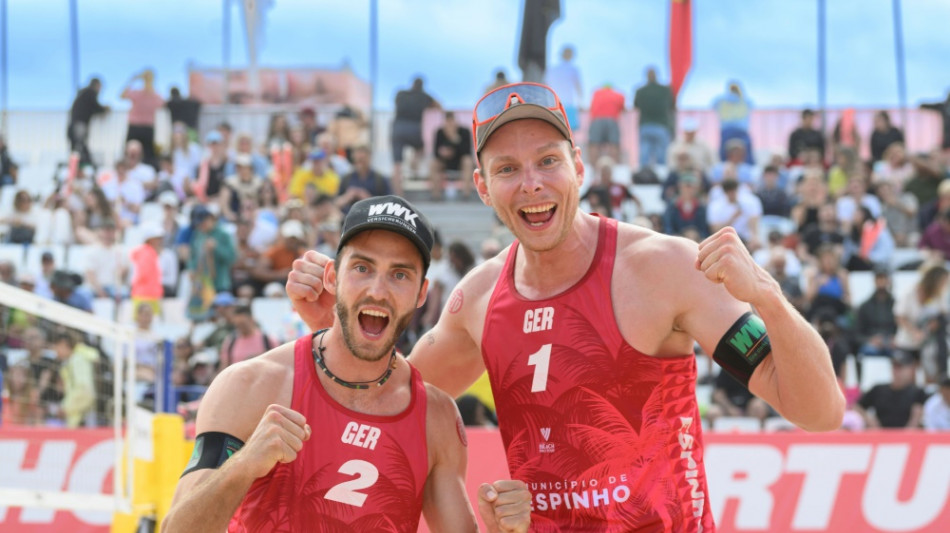 Beachvolleyball: Ehlers/Wickler erreichen Finale in Espinho