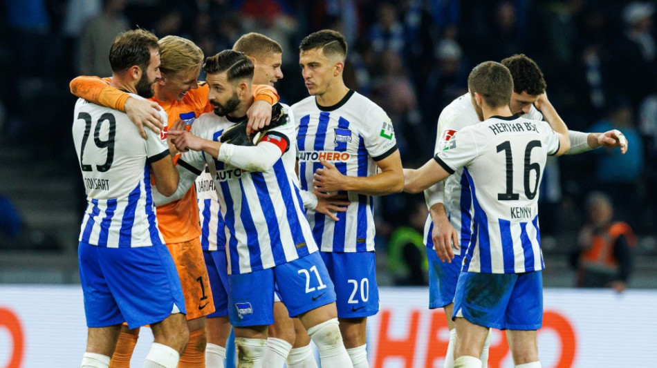 Sieg im Kellerduell: Hertha wehrt sich gegen Abstieg