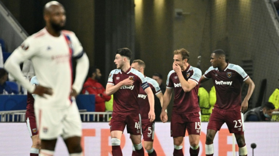 C3: Lyon éliminé en quarts après sa défaite 3-0 contre West Ham