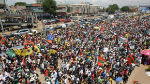 Thousands march against Angola govt