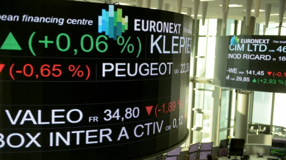 Les Bourses européennes clôturent en net rebond: Paris +3,68%, Francfort +3,76%, Milan +3,34%