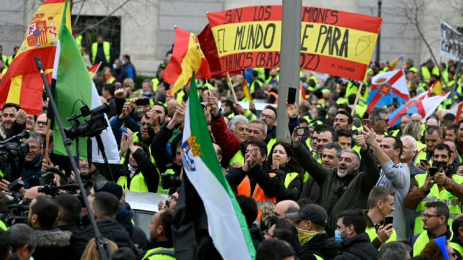 Spain offers fuel subsidies to end truckers' strike