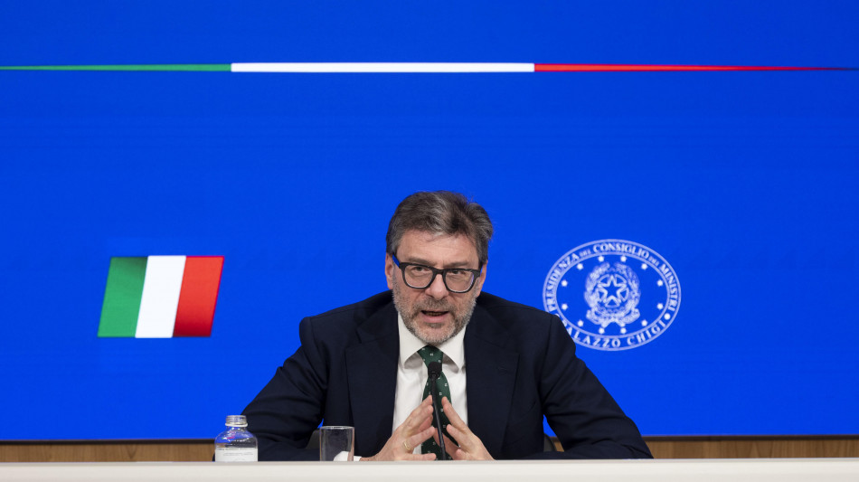 Giorgetti, idea italiana su difesa mobilita 200 miliardi