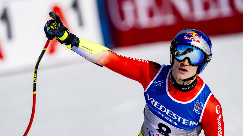 Mondiali sci: oro per Odermatt in superG, Paris settimo