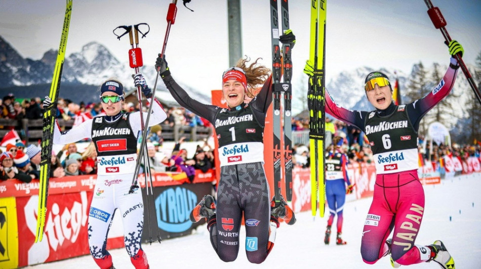 Armbruster gewinnt Seefeld-Triple und übernimmt Gelbes Trikot