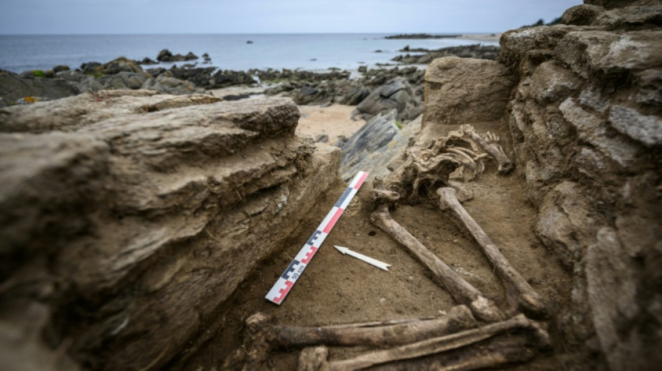 A l'île d'Yeu, des sites archéologiques apparaissent au fil de l'érosion et des tempêtes