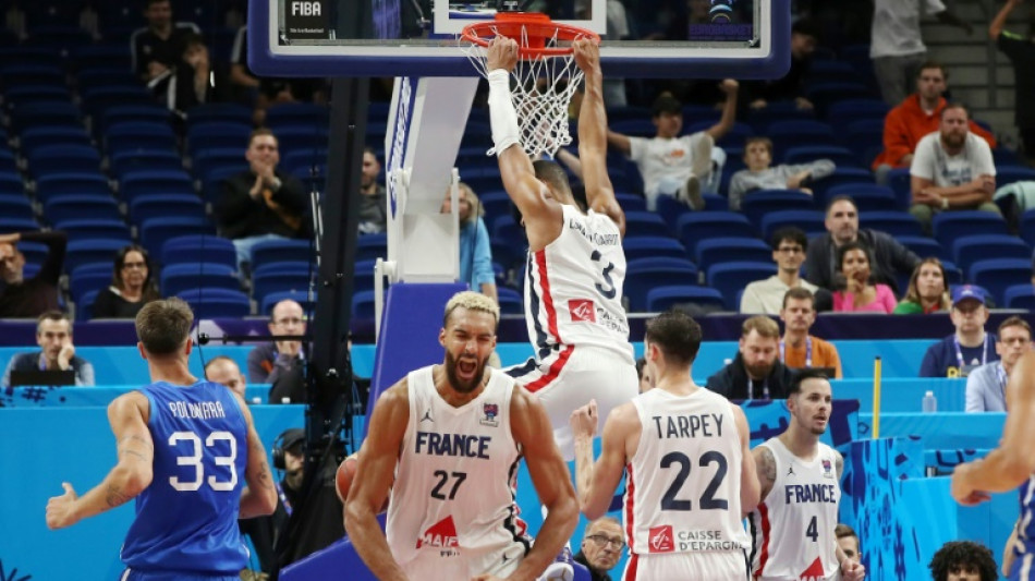 Eurobasket-2022: les Bleus encore en demie, encore à l'arraché