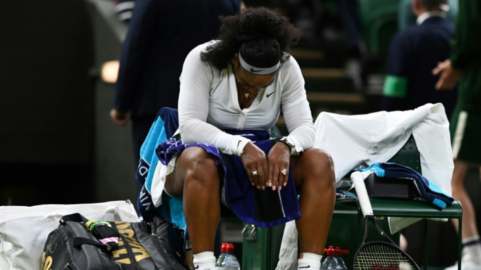 Wimbledon: Serena Williams manque son retour