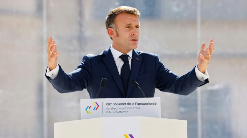 Macron veut que la Francophonie soit un "espace d'influence diplomatique"