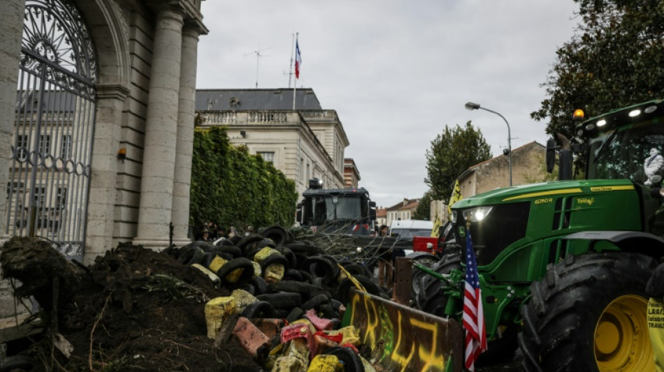 Los tractores salen a las calles en Francia para decir "No al Mercosur"