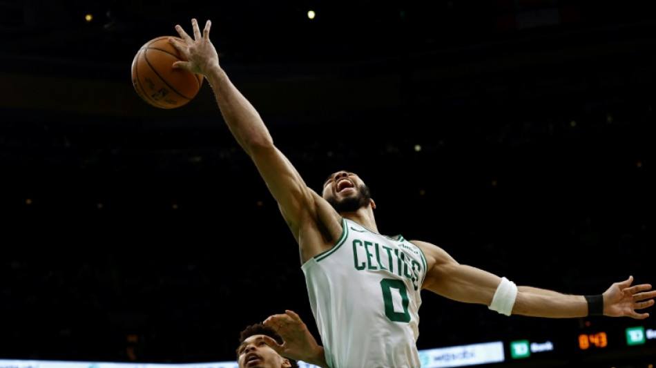 NBA: les Spurs de Wembanyama corrigés par les Celtics de Tatum