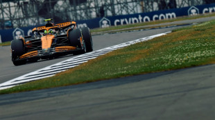 Norris leads McLaren 1-2 as storm clouds loom at Silverstone