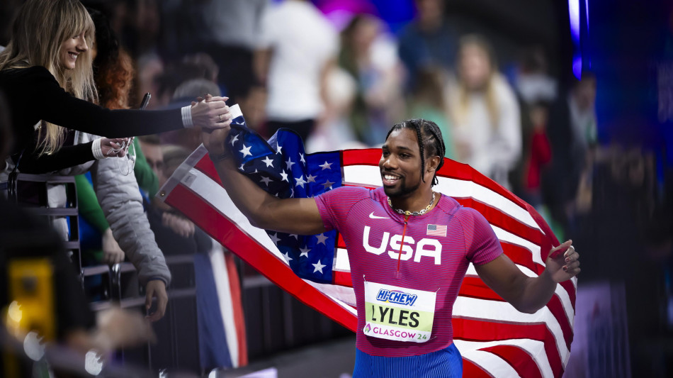 Trials Usa: Lyles corre in 9"92 la batteria dei 100 metri