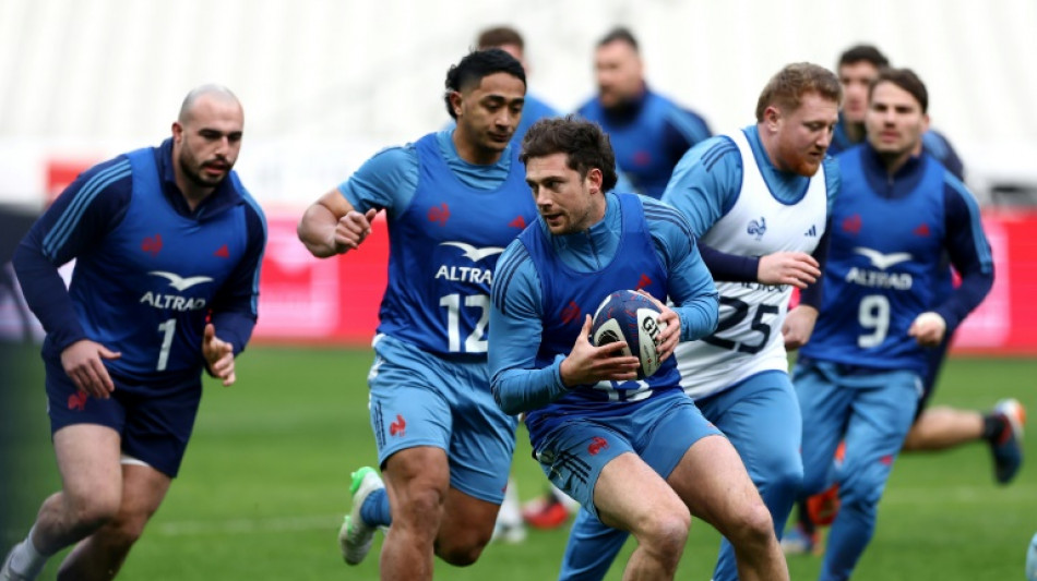 XV de France: les Bleus entament leur quête de Tournoi face aux Gallois