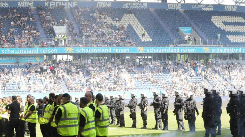 3. Liga: Schwere Randale bei Absteiger Duisburg