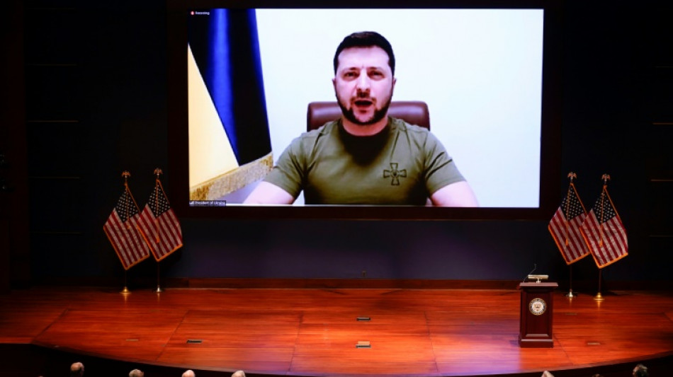 Zelenski suplica al Congreso de EEUU una zona de exclusión aérea sobre Ucrania