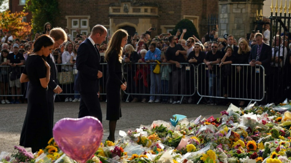 William, Harry, Kate et Meghan unis à neuf jours des funérailles de la reine