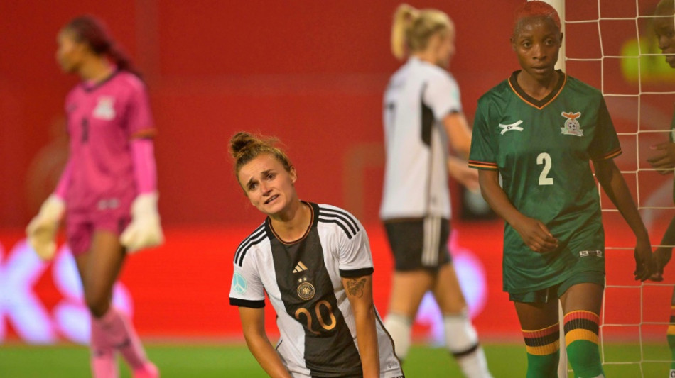 2:3 gegen Sambia: DFB-Frauen verpatzen WM-Generalprobe