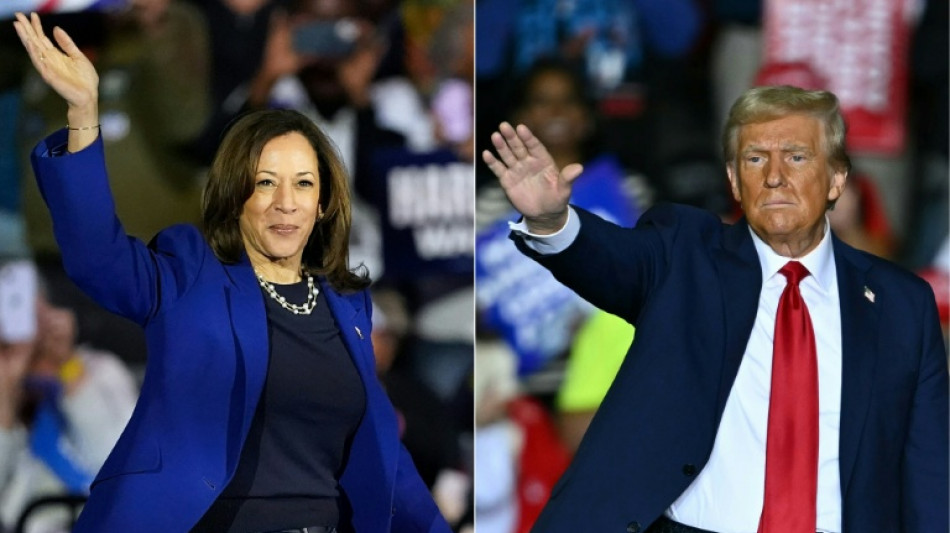 Trump claims Pennsylvania vote fraud as Harris stumps in Michigan