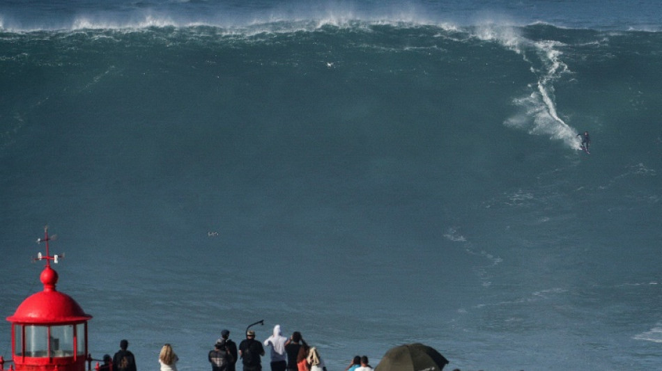 L'Allemand Sebastian Steudtner nouveau détenteur du record de la plus grosse vague surfée