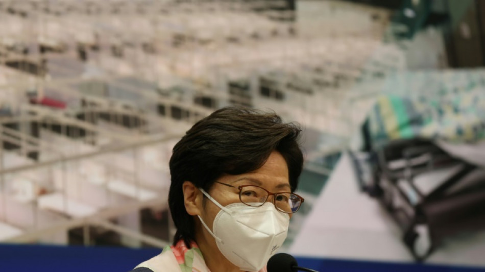 Hong Kong leader defends mainland medics against 'divisive comments'