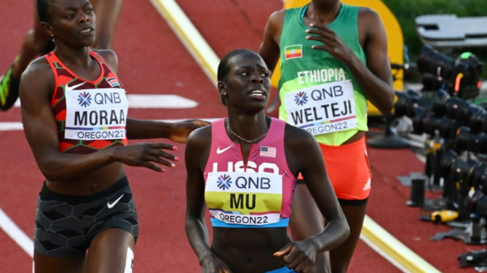 Mondiaux d'athlétisme: l'Américaine Athing Mu sacrée sur 800 m un an après l'or olympique