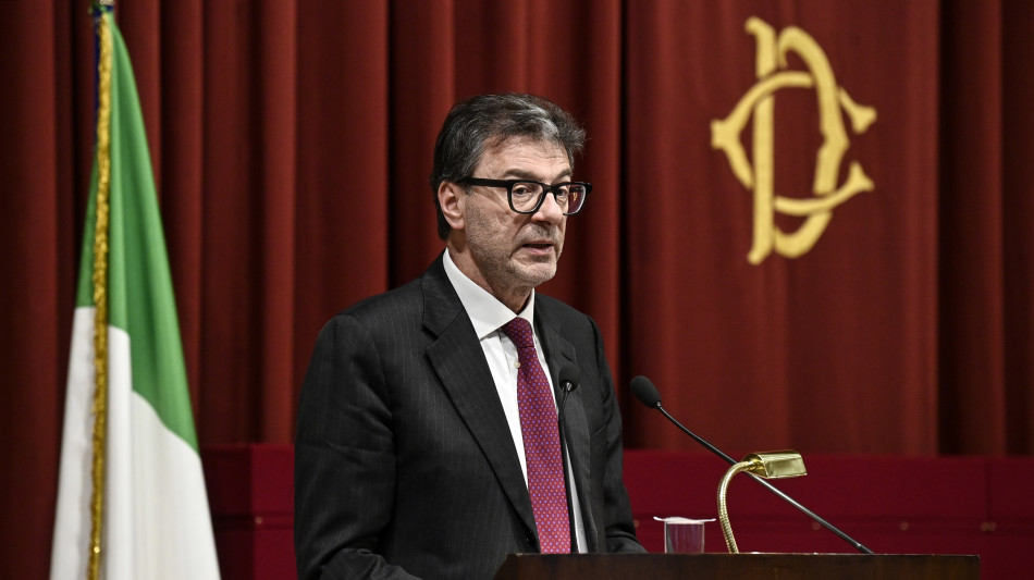 Giorgetti, 'frenesia sulle cifre riarmo, capire vere necessità'