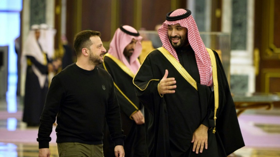 Zelensky, Rubio arrive in Saudi for Russia ceasefire talks