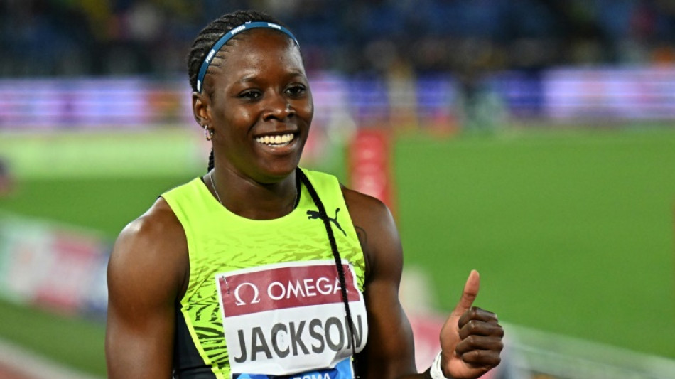 Jackson trumps Thompson-Herah for Rome 200m win