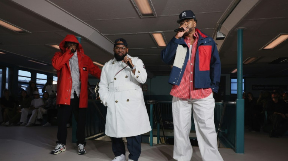 Wu-Tang Clan perform at New York Fashion Week's Tommy Hilfiger show