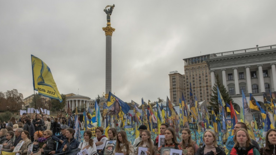 Russian strike kills six as Ukraine marks defenders day