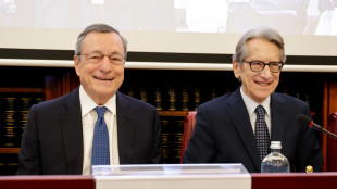 Ironia di Draghi ai parlamentari,guardate l'orologio quindi vado