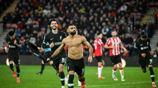 Salah sends Liverpool eight points clear after Southampton scare