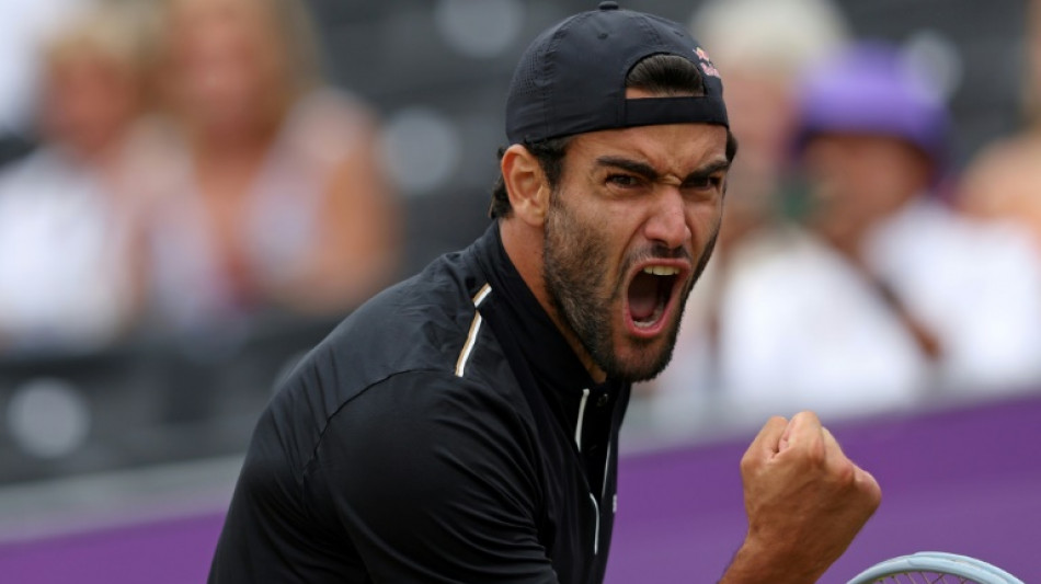 Tennis: Berrettini, tenant du titre, en finale du Queen's à Londres