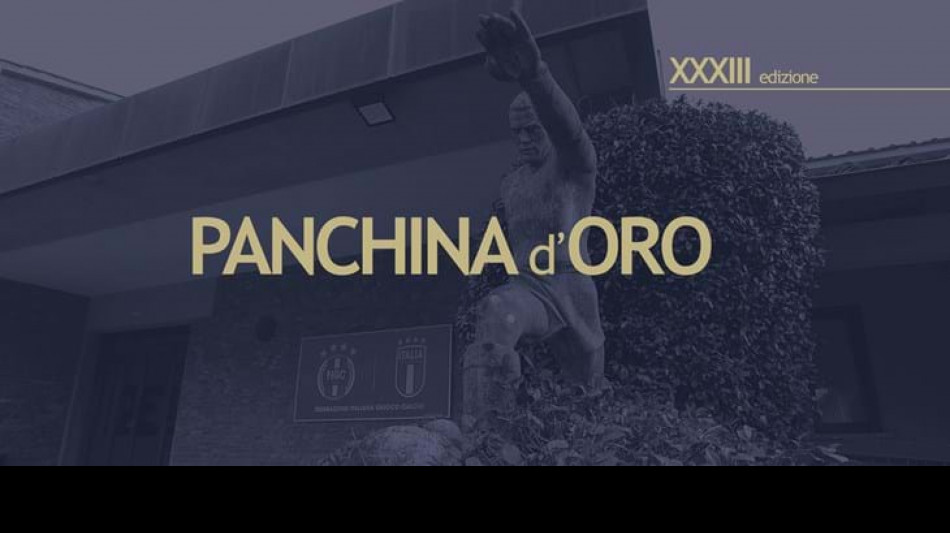 Il 24 marzo a Coverciano la 33/a edizione della Panchina d'oro